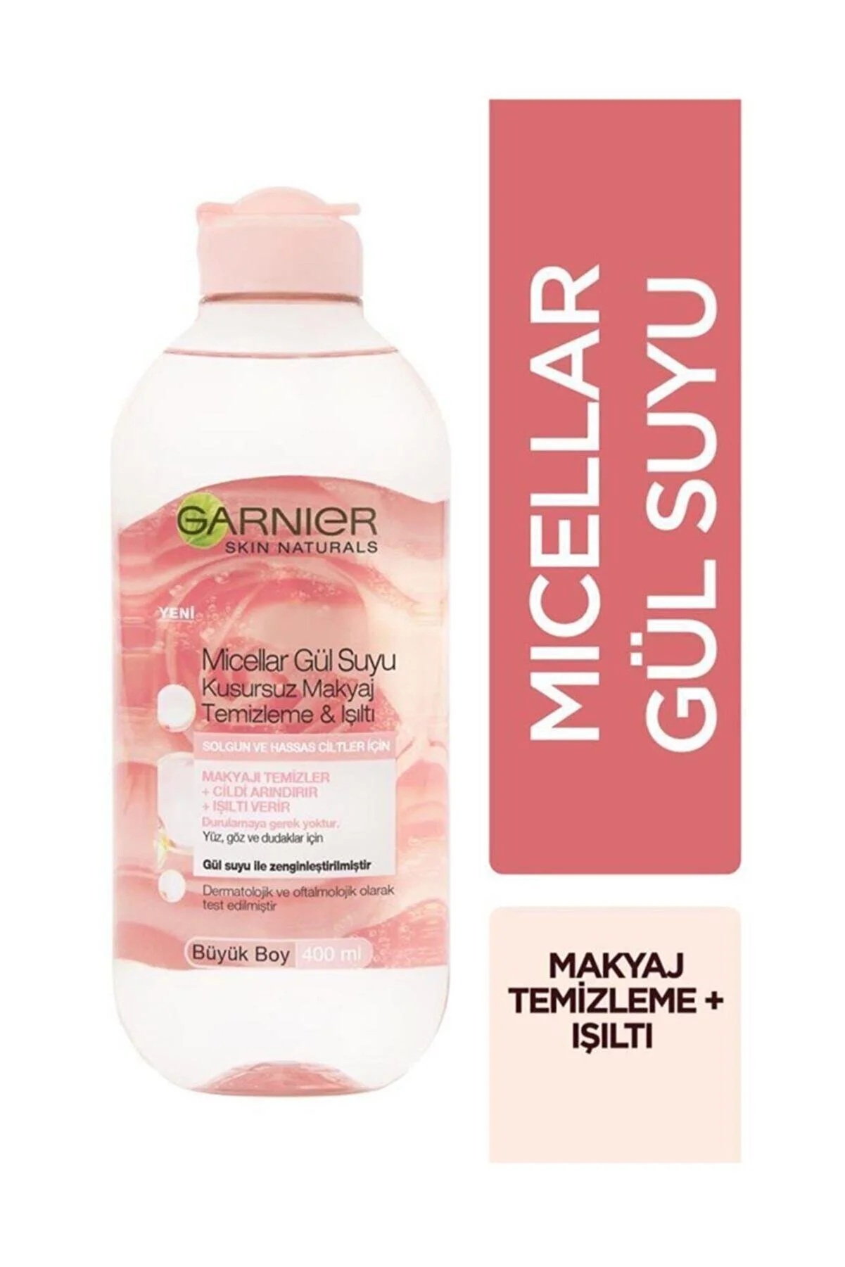 Garnier Micellar Rose Water Perfect Make Up Remover & Shine