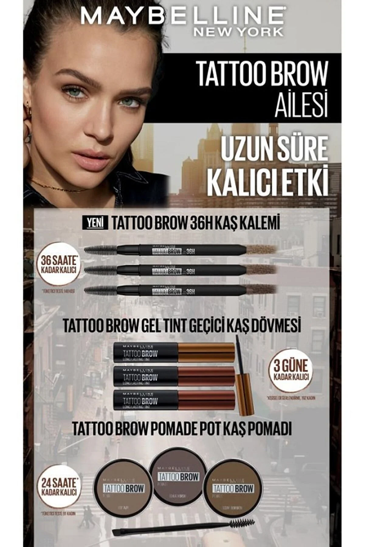 Maybelline New York Tattoo Brow Eyebrow Pencil 02 Blonde