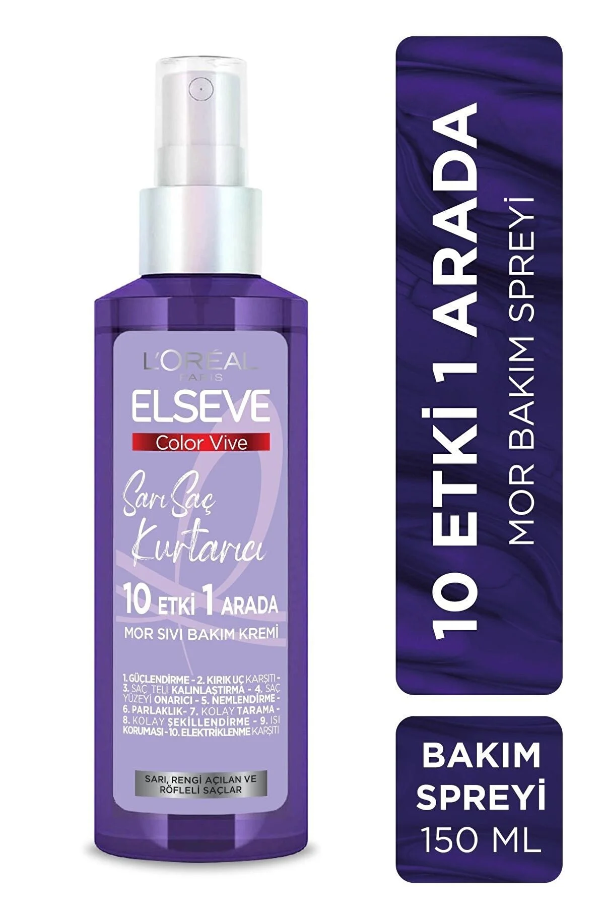 Elseve Yellow Hair Rescue Purple Liquid Care Cream