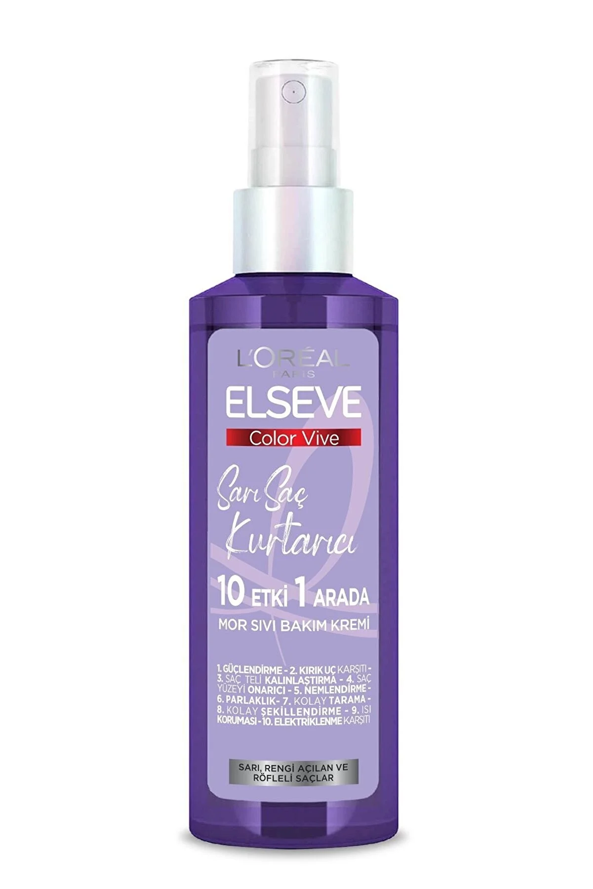 Elseve Yellow Hair Rescue Purple Liquid Care Cream