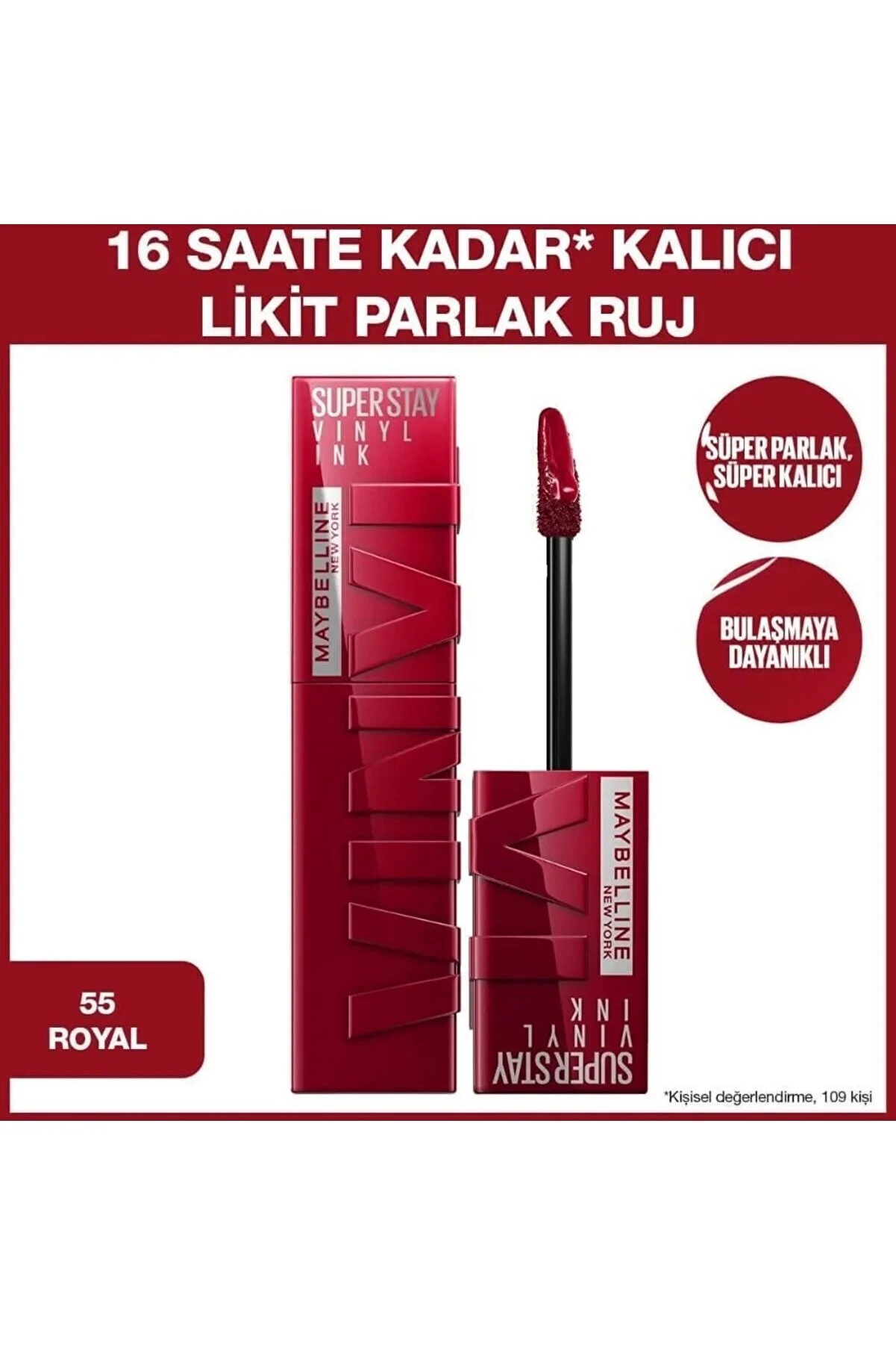 Maybelline Vinyl Ink 55 Wicked