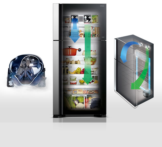 Hitachi Refrigerator R-BG410PUQ6X