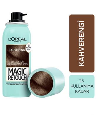 Concealer Brown Hair Spray For White Hair 2-in-1 Magic Retouch 03 Chatain