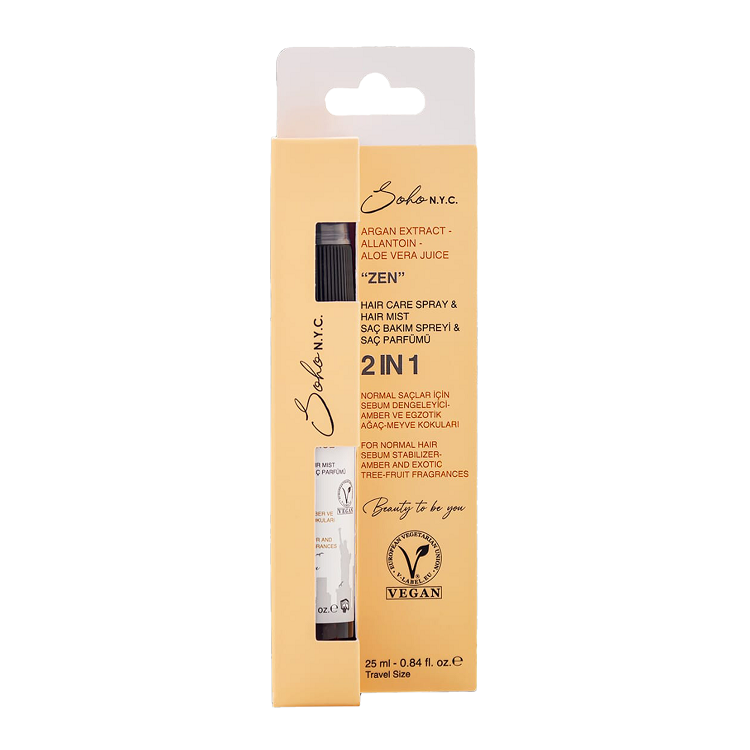SOHO N .Y.C care spray and hair perfume