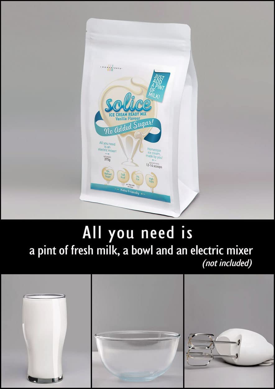 Ice Cream Ready Mix Vanilla Flavor