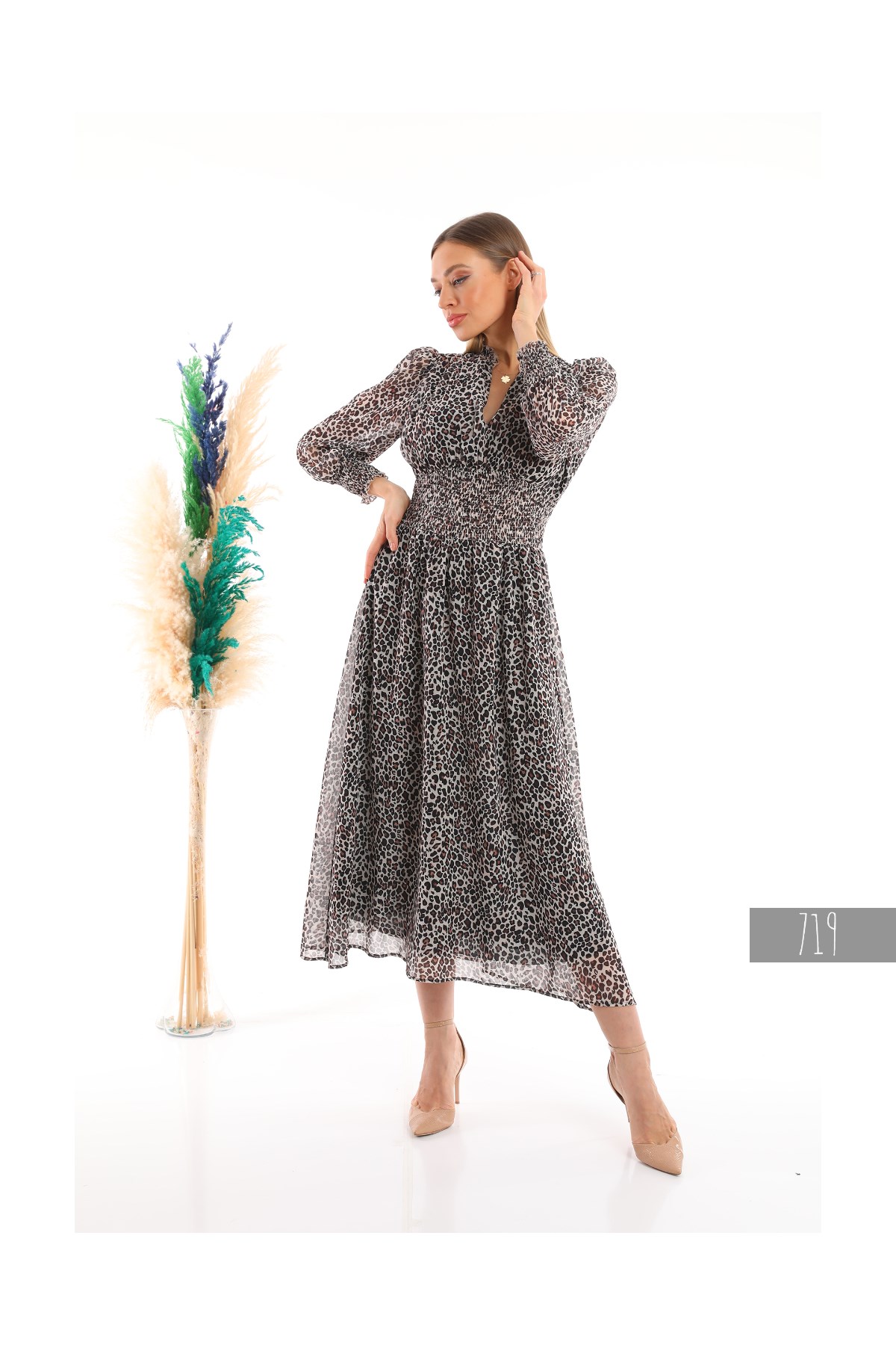 Women's chiffon dress