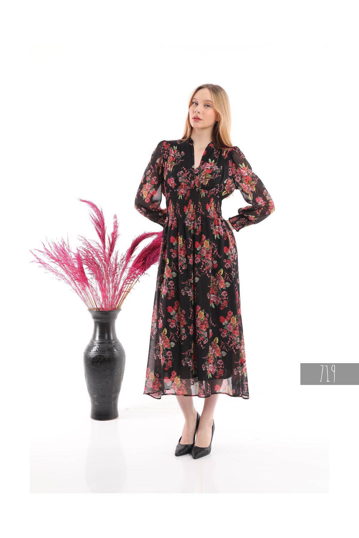 Women's chiffon dress