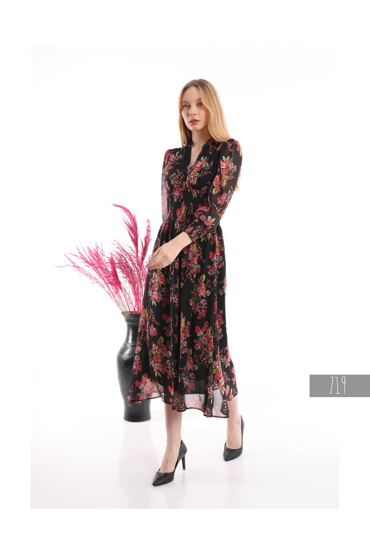 Women's chiffon dress