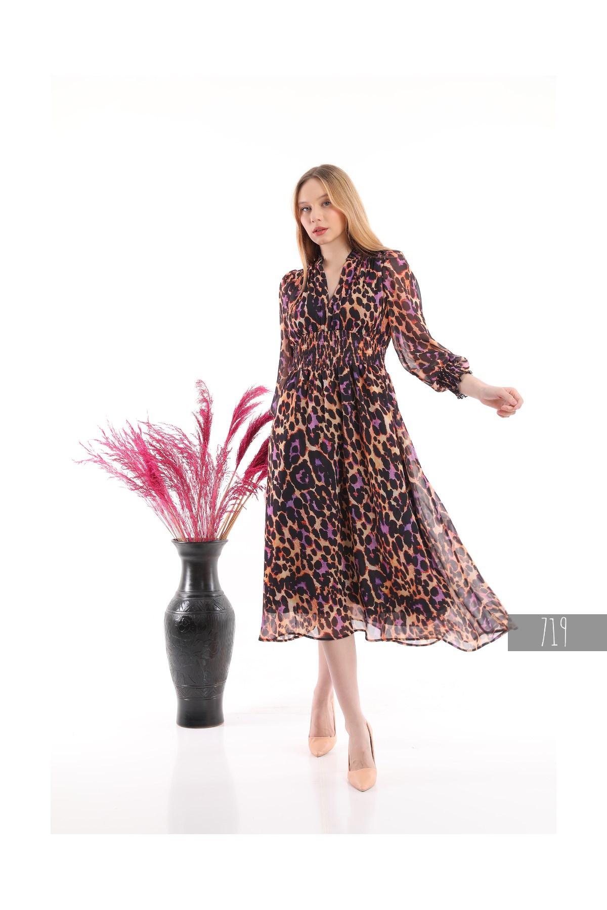 Women's chiffon dress