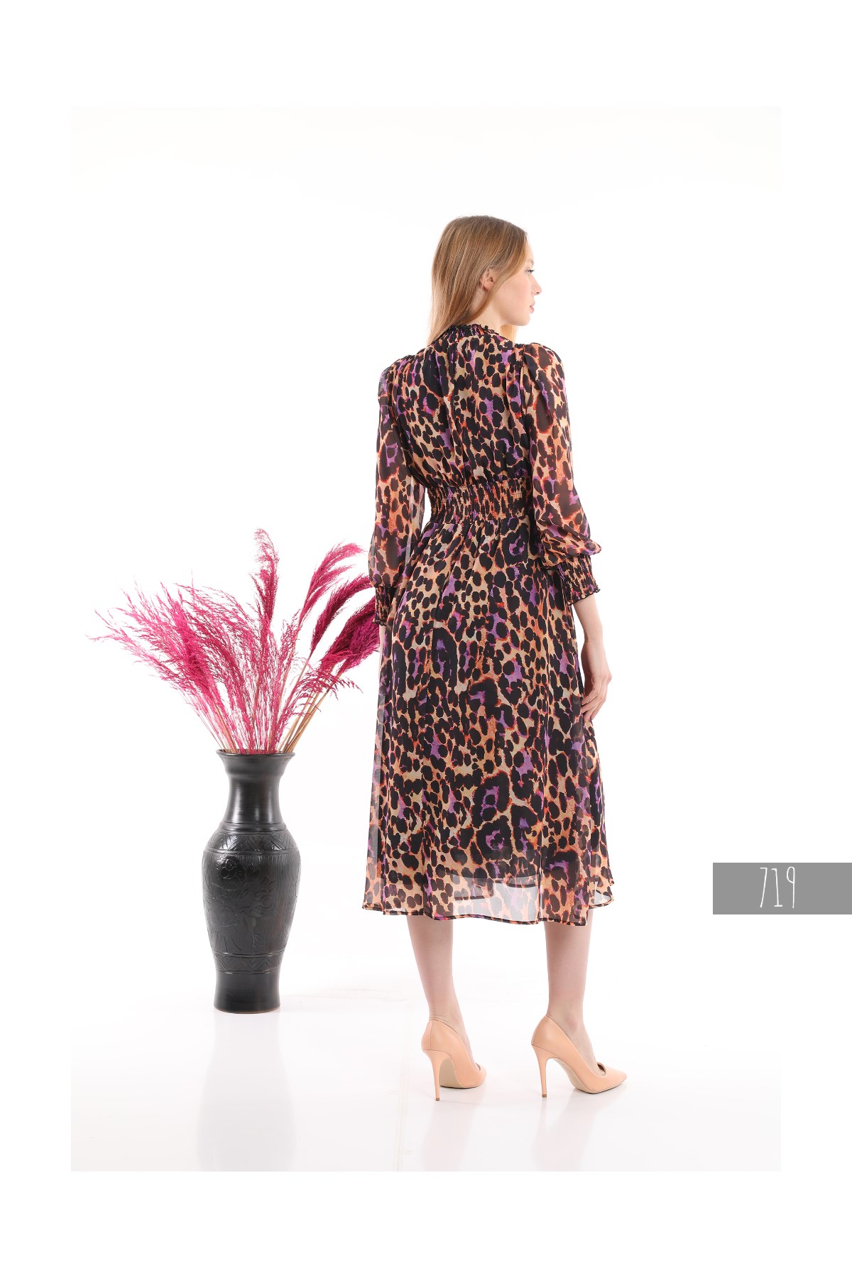 Women's chiffon dress