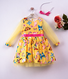 Butterfly Printed Dress