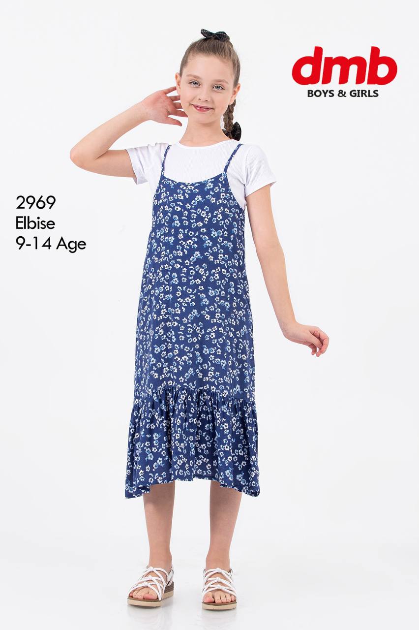 Girls Dress with T-shirt