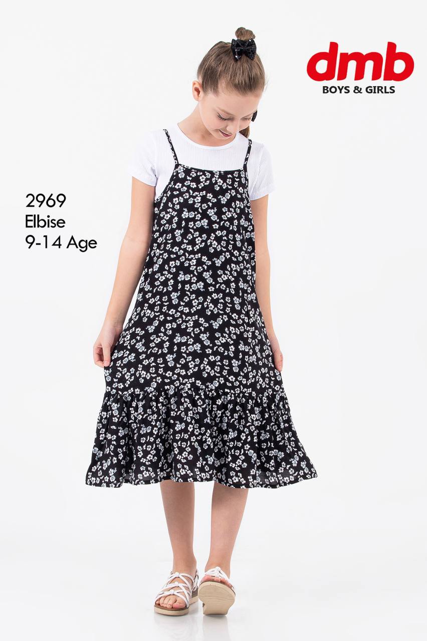 Girls Dress with T-shirt