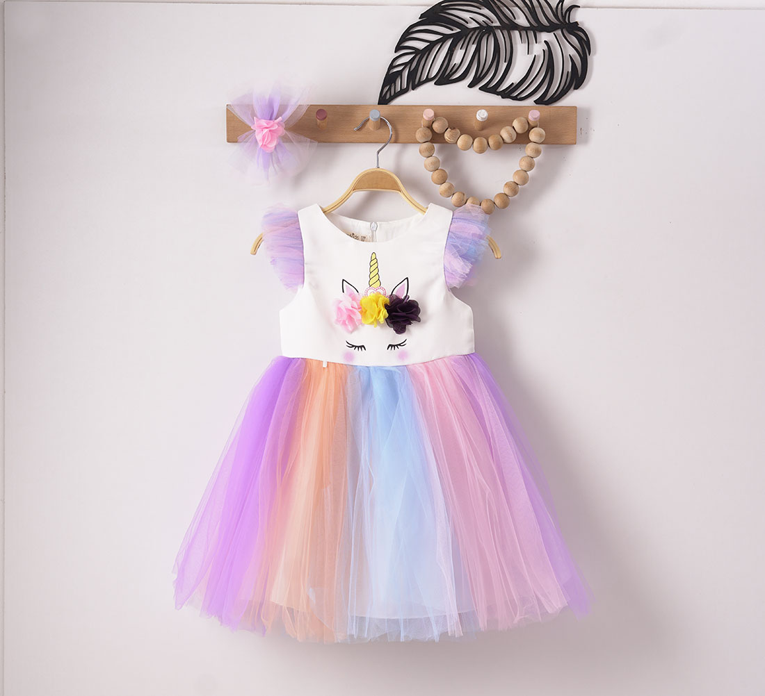 Unicorn Printed Dress