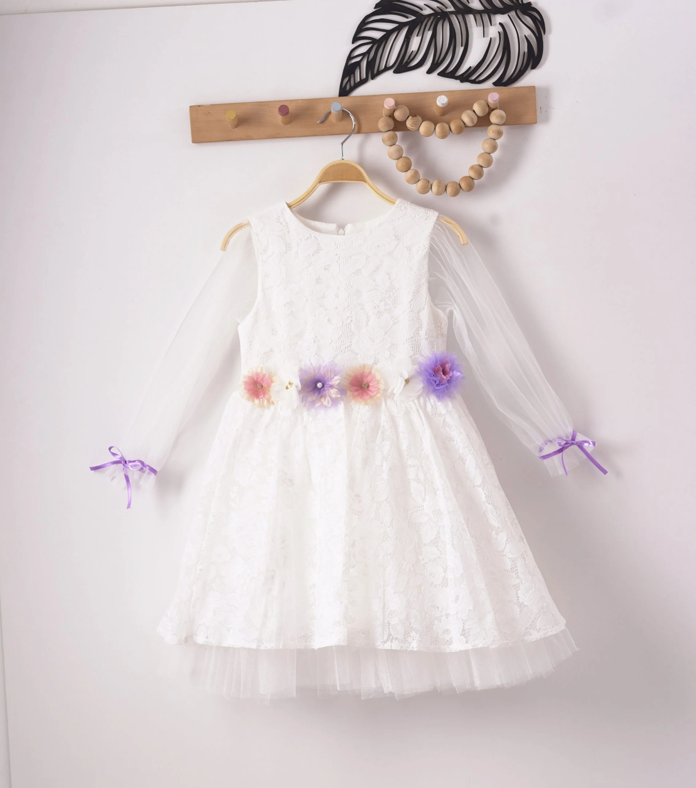 Flower Embroidered Dress