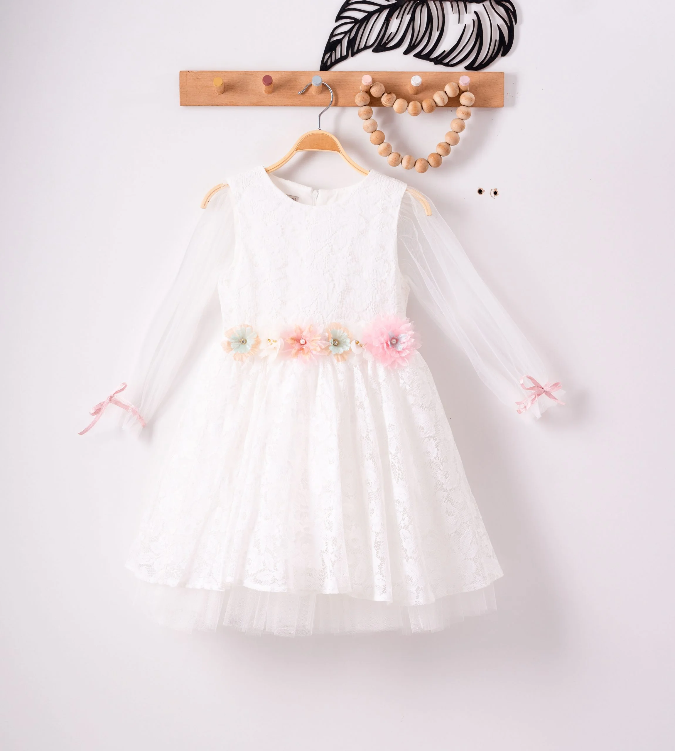 Flower Embroidered Dress