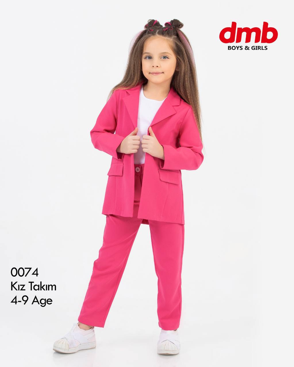 DMB 3-Piece Girls Blazer Set