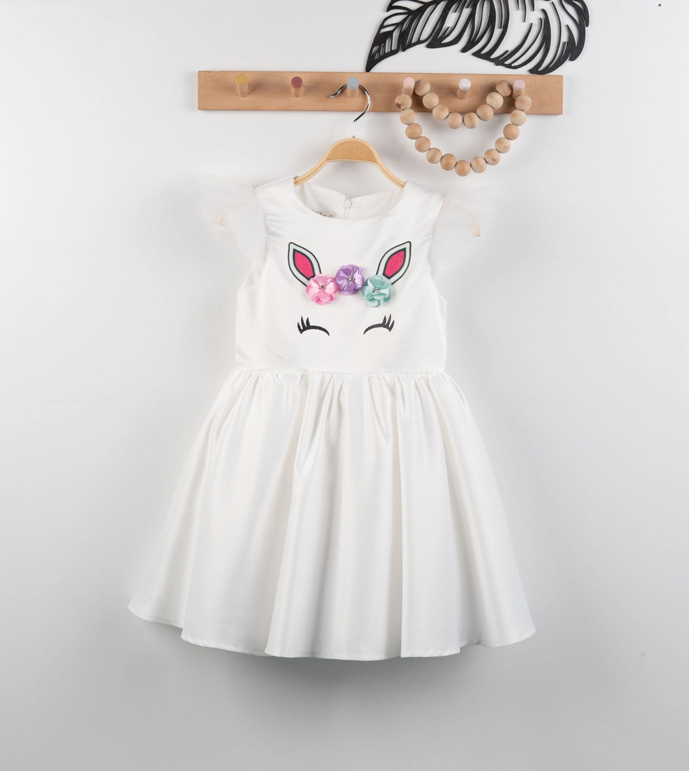 Children's short dress Unicorn