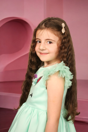 Children's short dress Unicorn