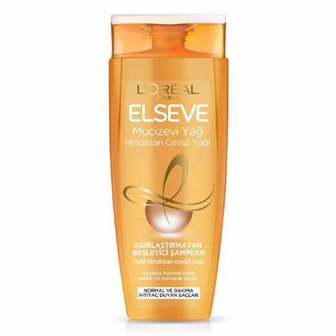 Elseve Loreal Paris Miraculous Nutmeg Oil Non-Aggravating Nourishing Shampoo