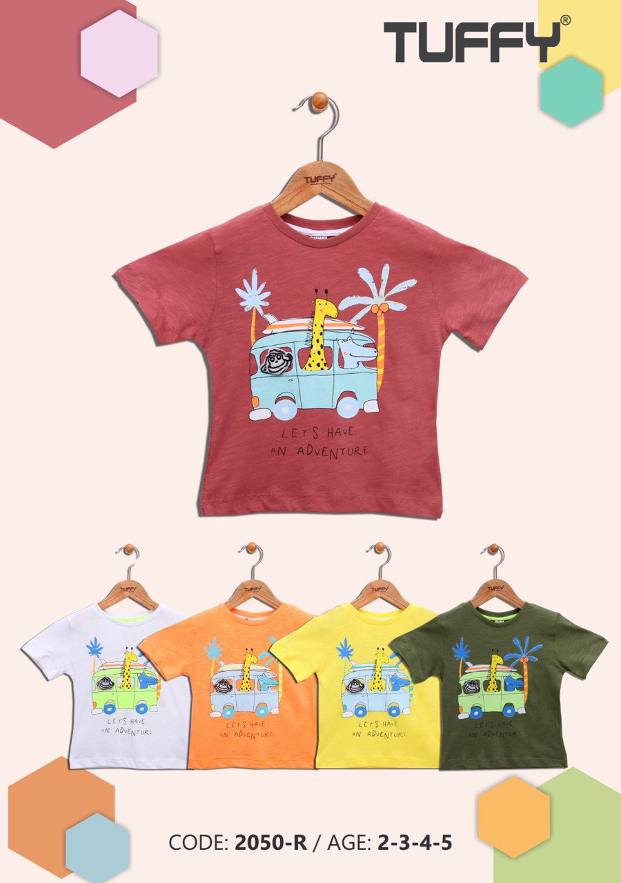 Car Printed Short Sleeve T-Shirt