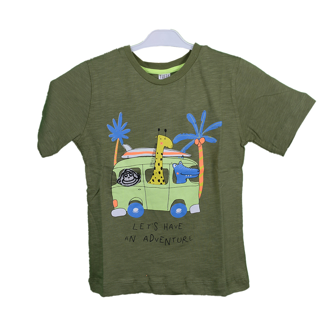 Car Printed Short Sleeve T-Shirt