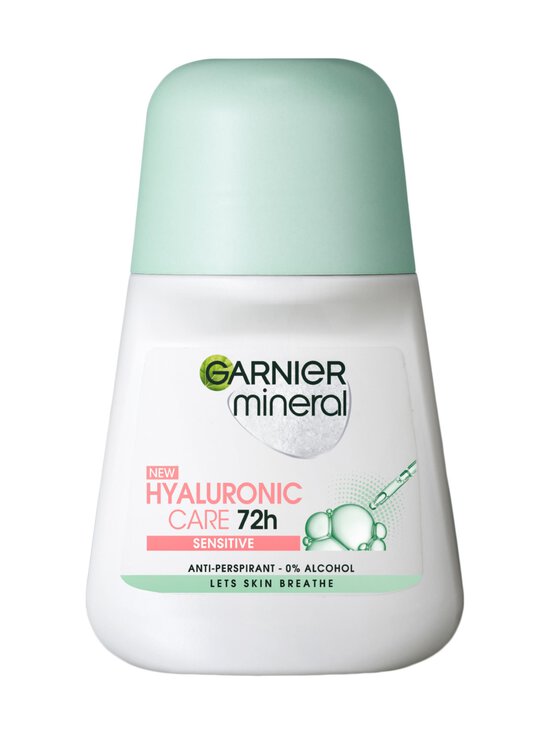 Garnier Mineral Hyaluronic Care 72H Roll-On Deodorant – Anti-Perspirant for Sensitive Skin – 50ml
