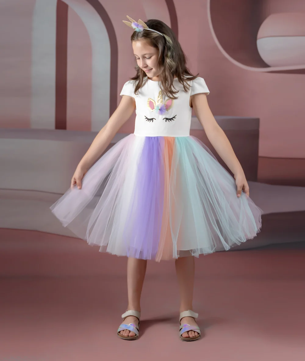 Unicorn Printed Dress