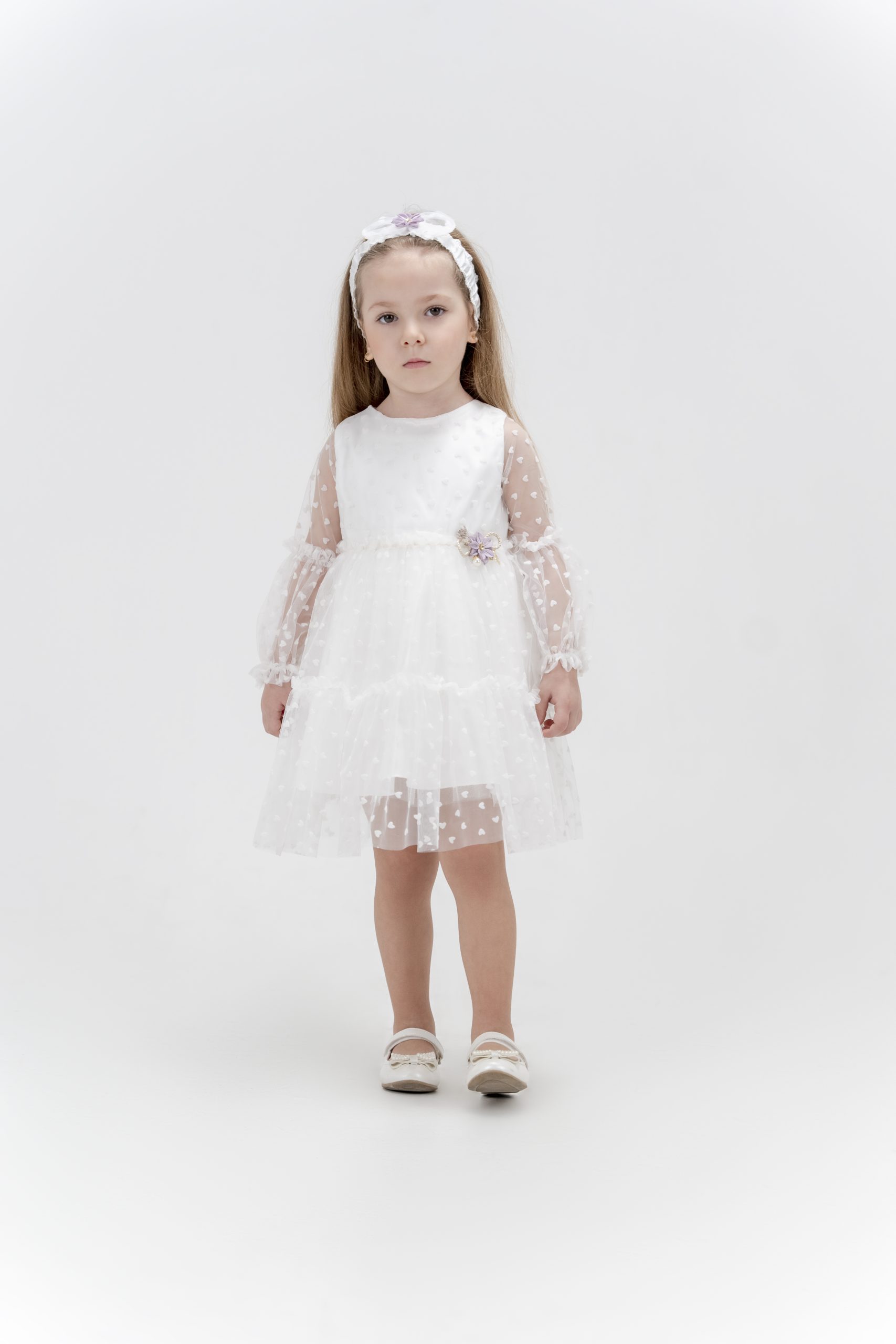 Flower Embroidered Dress