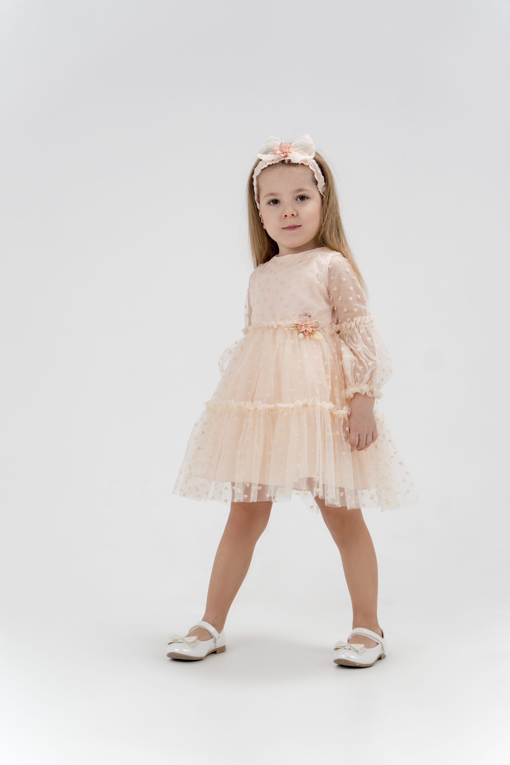 Flower Embroidered Dress