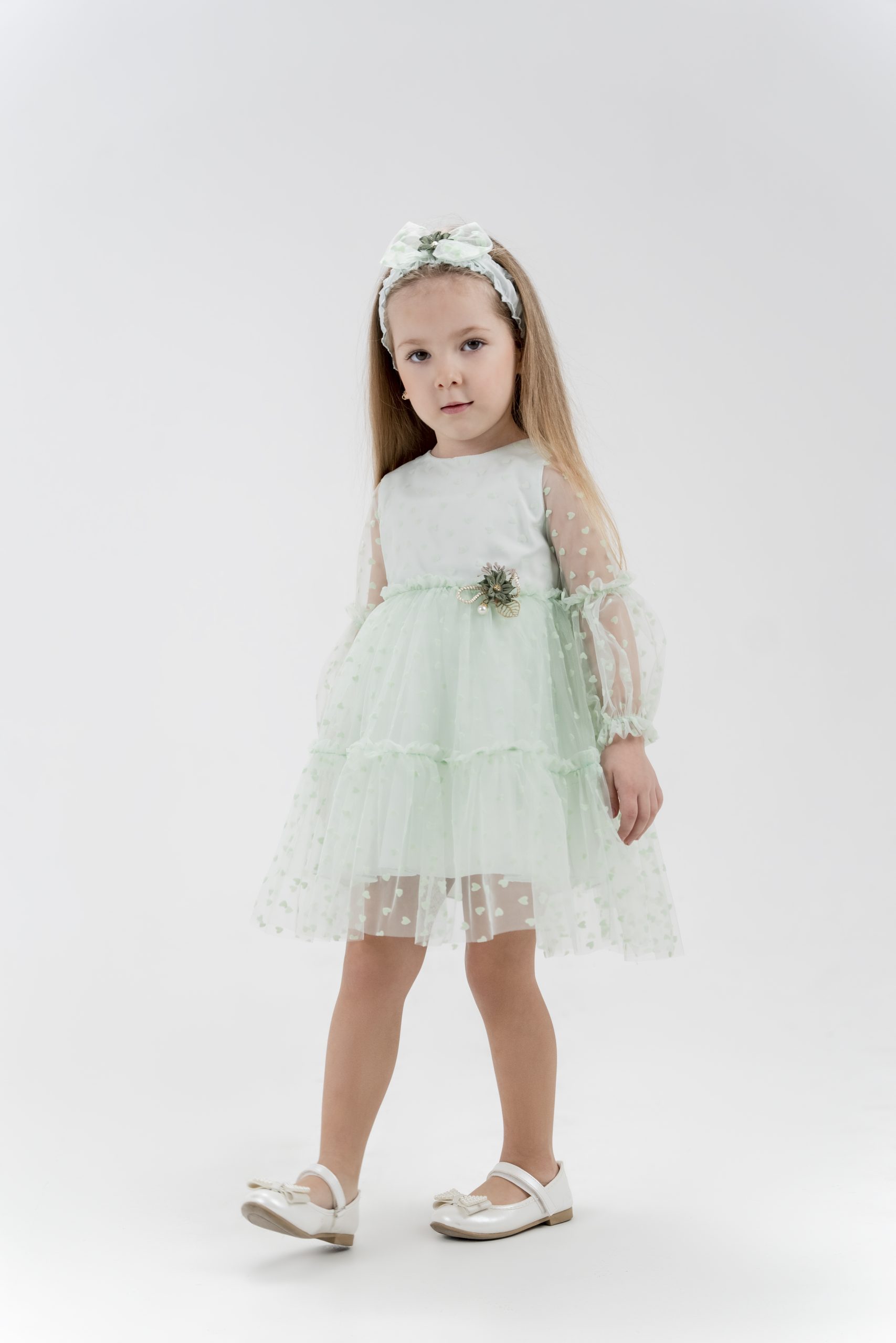 Flower Embroidered Dress