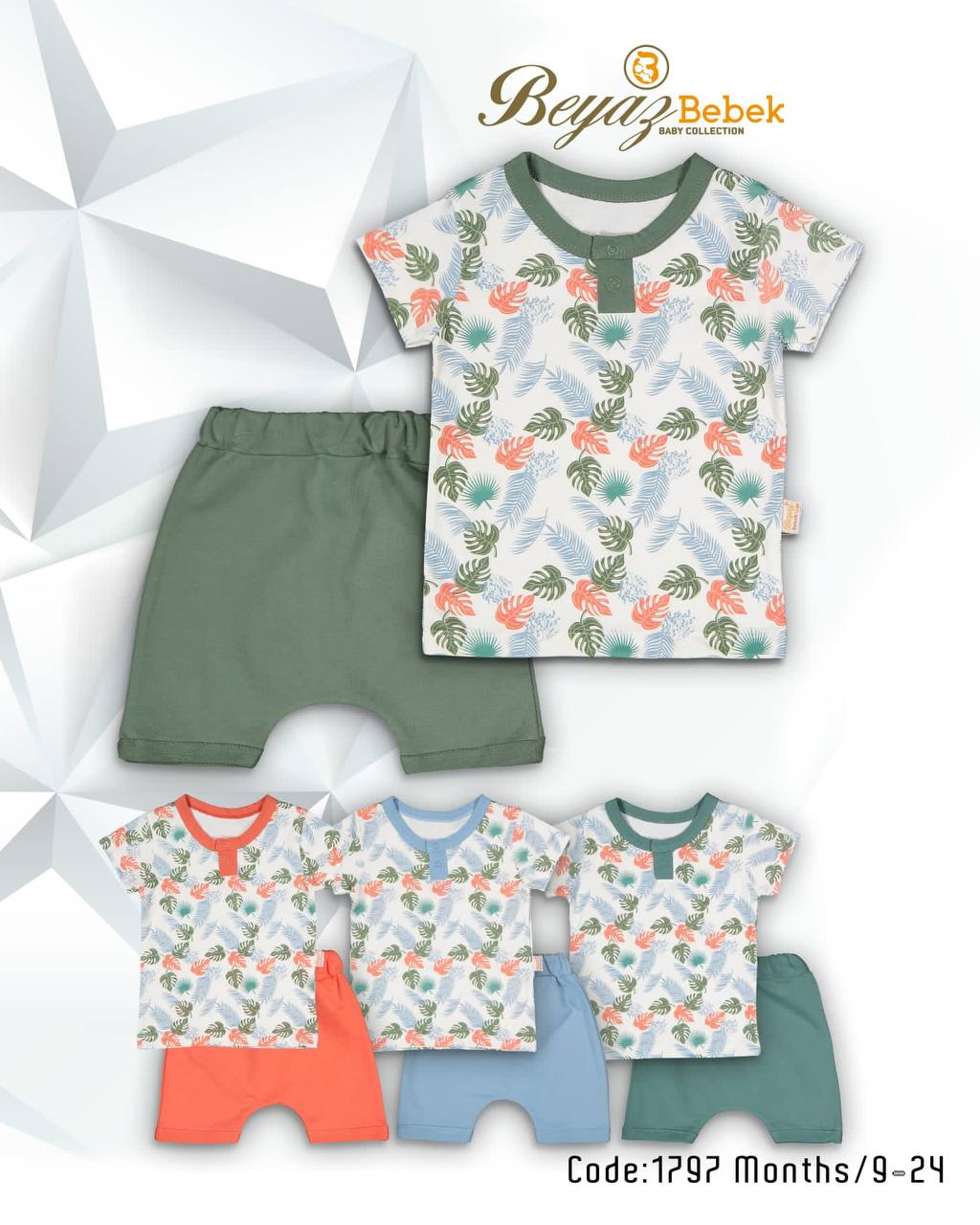 Baby Clothing Summer Set