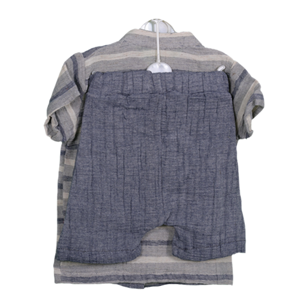 Baby Boy Short Sleeve Shorts Set