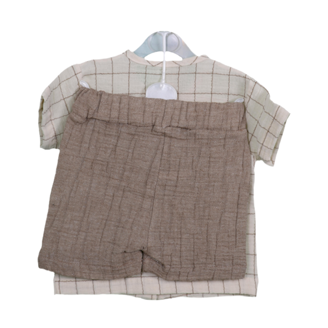 Baby Boy Short Sleeve Shorts Set