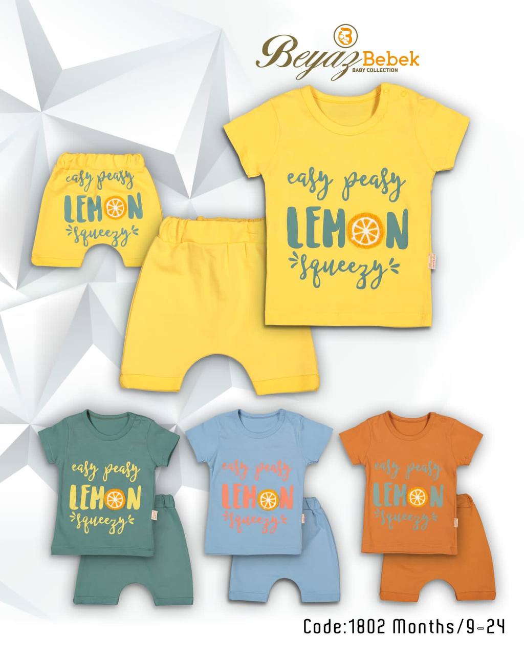 Baby Clothing Summer Set