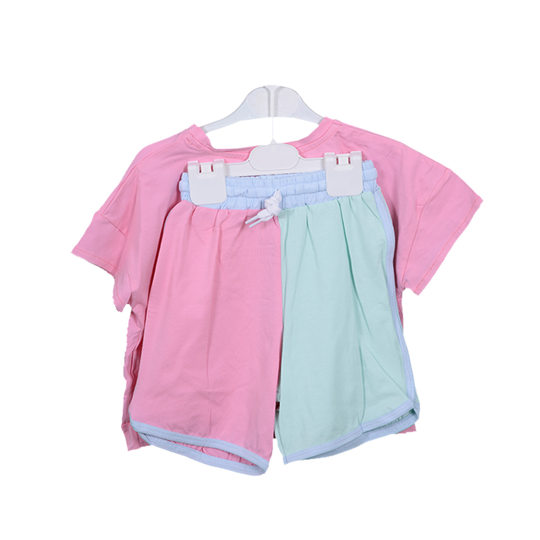 Girl Crop Top and Shorts Set