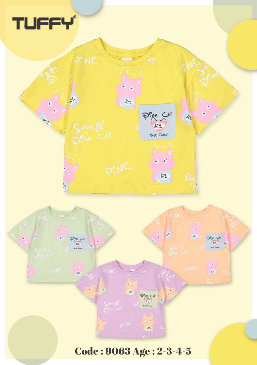 Girl T-shirt Short Sleeved
