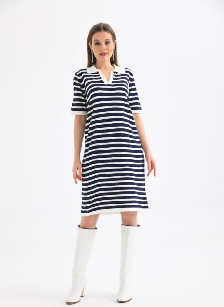 Women's Striped Simple Dress