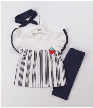 Short Sleeve Girls T-Shirt Set