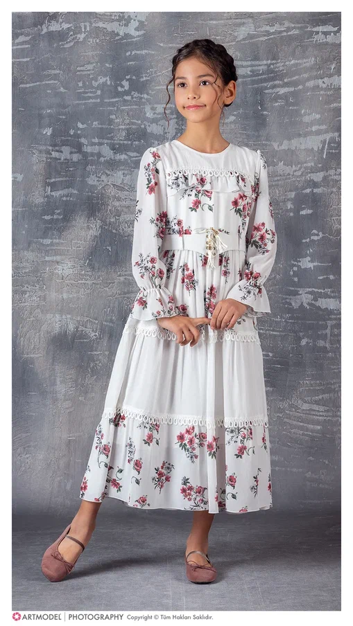 Girls Long Dress