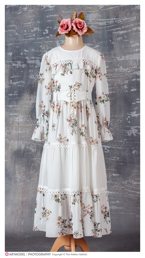 Girls Long Dress
