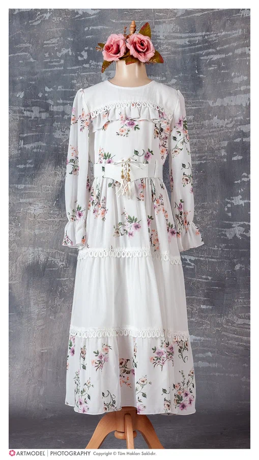 Girls Long Dress