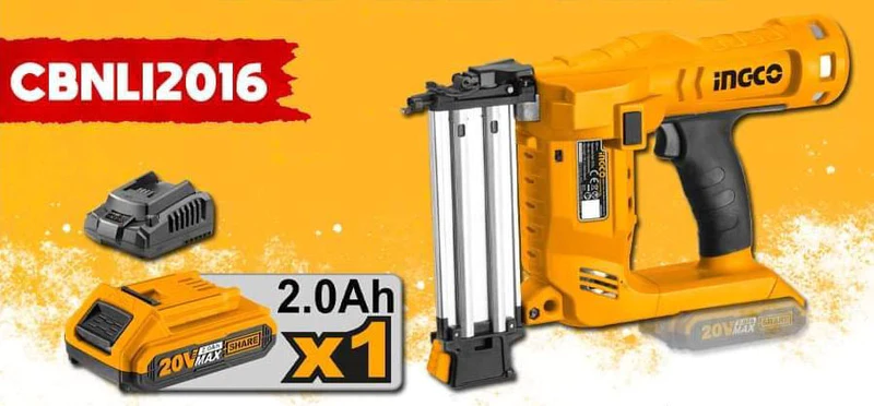Lithium-ion cordless brad nailer kit