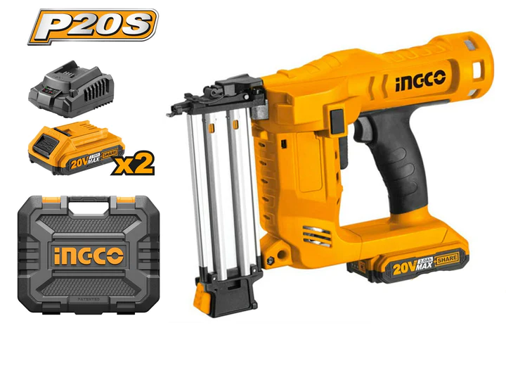 Lithium-ion cordless brad nailer kit