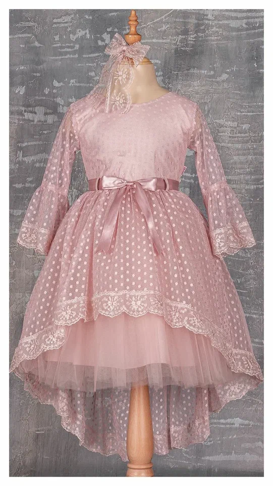 Polka Dot Girls Party Dress