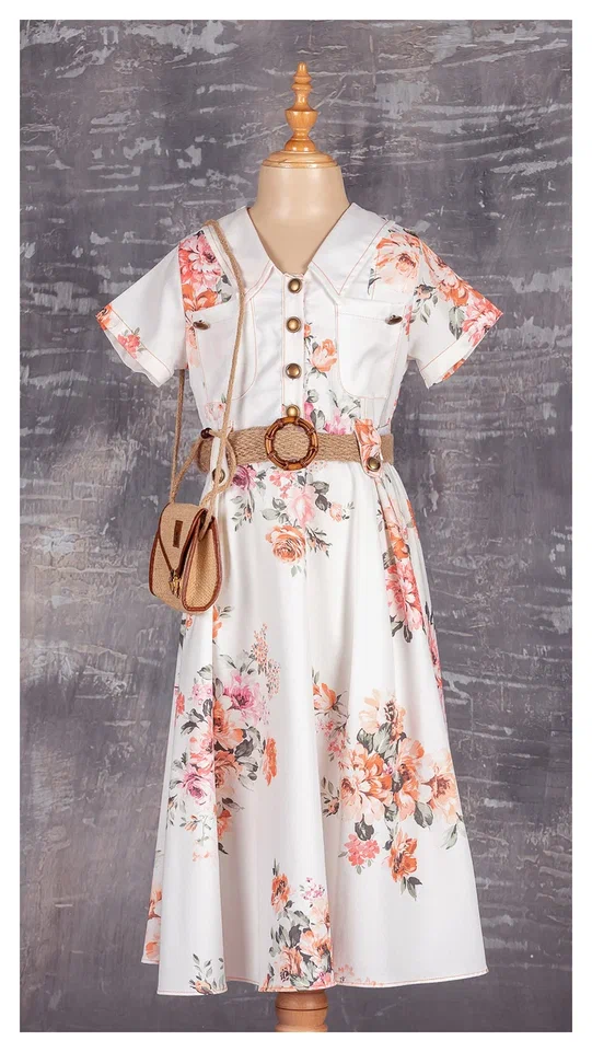 Girls Long Dress