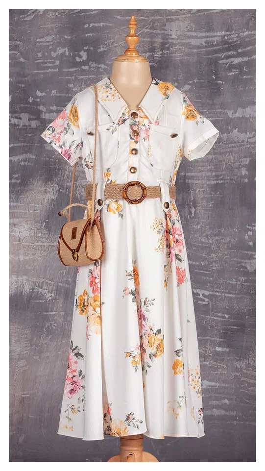 Girls Long Dress