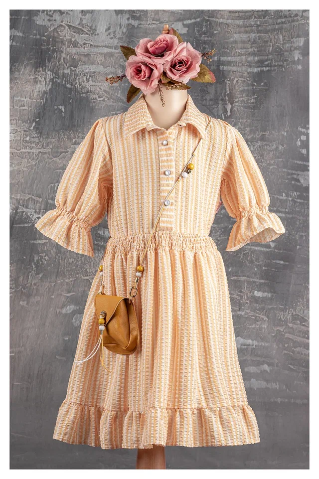 Patterned Girls Dress