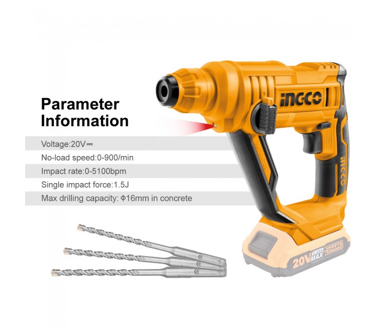Li-ion rotary hammer CRHLI1601
