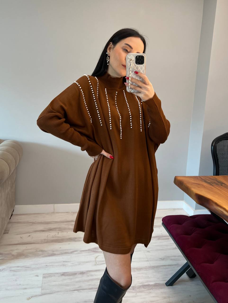 Sweater Short Dress